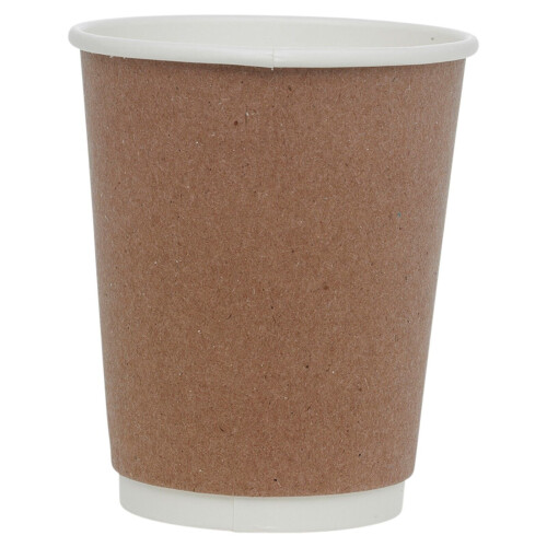URBN Living (8oz, 50) Double Wall Hot Drinks Cups Coffee Chocolate Tea 2
