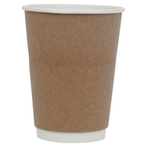 URBN Living (12oz, 200) Double Wall Hot Drinks Cups Coffee Chocolate Tea 2