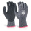 BEESWIFT MICRO FOAM NITRILE CUT LEVEL 5 GLOVES BLACK XL 1