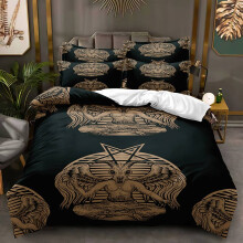 (Style 05, Single(135X200CM/2PCS)) Gothic Bedding Single Double King Duvet Cover UK