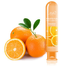 (Orange Flavor) Lubricant For Women\'s Private Parts Non-staining Water-based Lubricant For Women Men Sexual Pleasure