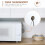 Homcom HOMCOM Kitchen Cupboard Storage Cabinet with Adjustable Shelves, White 3