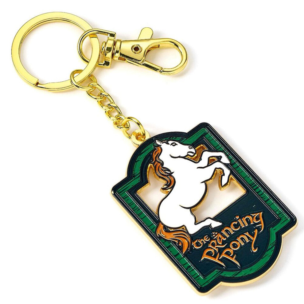 Lord Of The Rings Unisex The Charm Keyring Prancing Pony