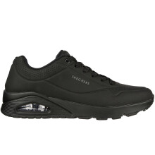 Skechers Uomo Uno-Stand on Air Oxford, Nero/Nero, 10.5