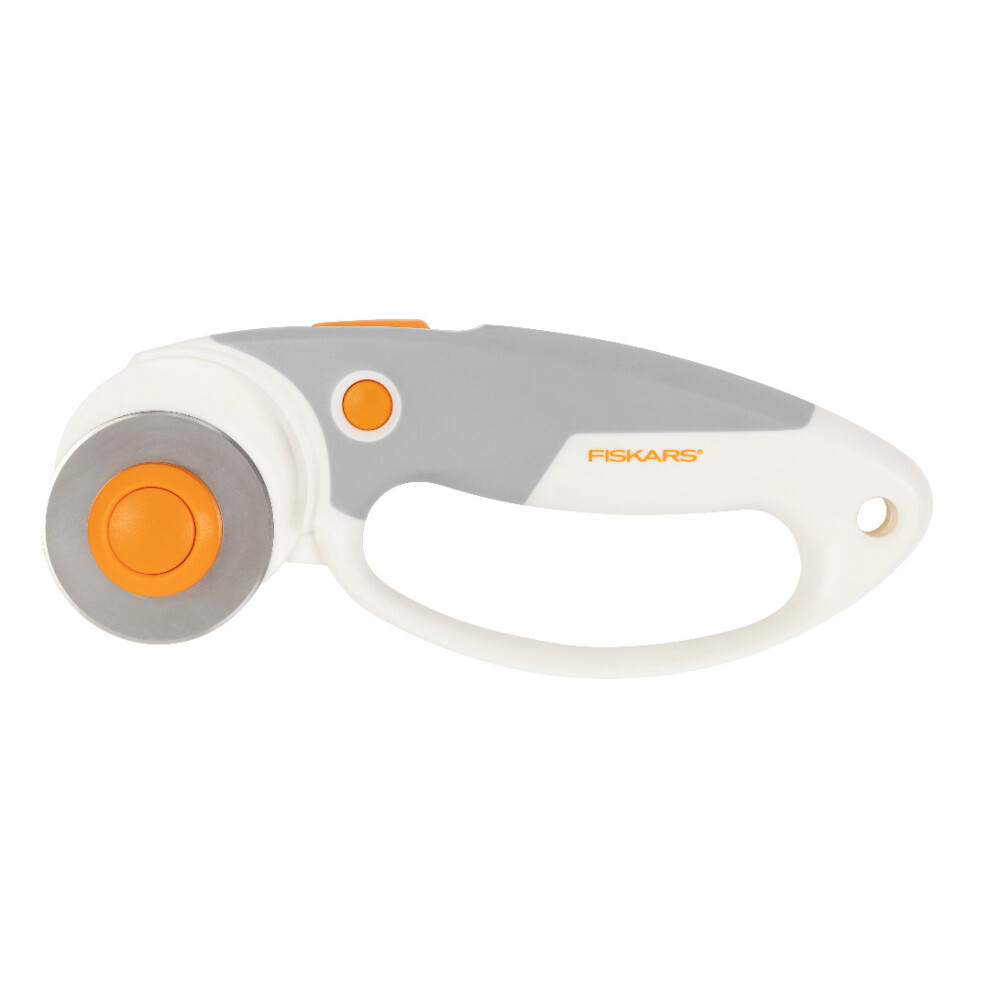 Fiskars 45mm Loop Rotary Cutter with Titanium Carbide Coated Cutting Blade