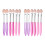 12 Pieces One End Foam Tip Applicators Eyeshadow Brush 1