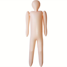 (Inflatable Body) 152.4 Cm Life Size Inflatable Body Mannequin, DIY Cosplay Halloween Decorations Props, Blow Up Dummy Doll For Yard Patio House, Halloween Decor