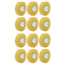 12 Pack Clear Hockey Tape Multipurpose Tape Roll Shin Pad Sock Tape Roll Sports Gear 2.4cmx28M Hockey Sports Gifts