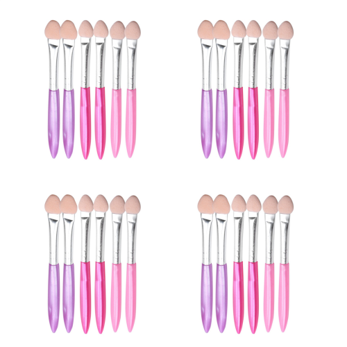 24 Pieces One End Foam Tip Applicators Eyeshadow Brush