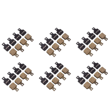 24 Pairs Resin Disc Brake Pads for MT5/MT7 Calipers - Semi-Metallic, Low-Noise, Superior Heat Dissipation, Sport EX