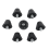 48 PCS Football Shoe Replacement Spikes 13mm Football Shoe Studs Spikes for 5MM Threaded Football Shoe 3