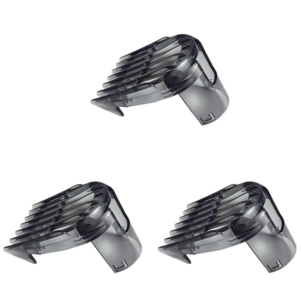 3pcs 3-15mm Hair Clipper Comb for QC5510 QC5530 QC5550 QC5560 QC5570 QC5580 Hair Trimmer Replacement Comb