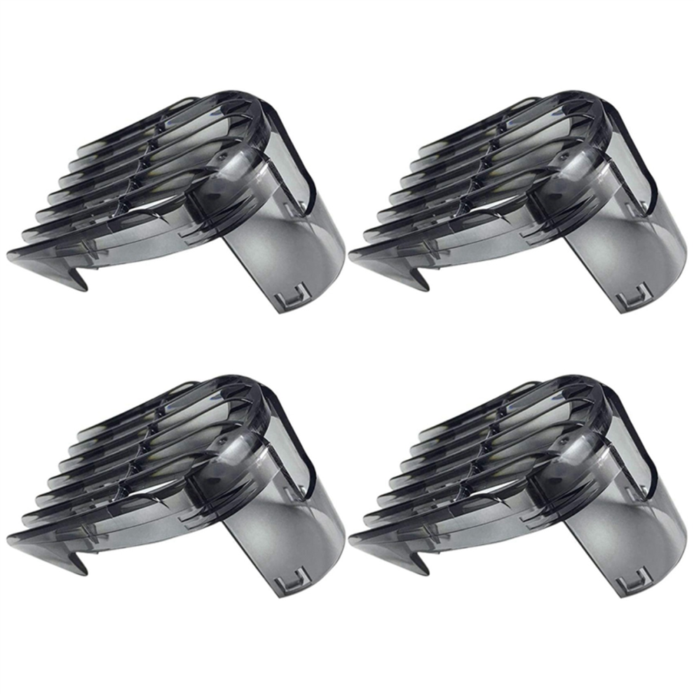 4 Pcs 3-15mm Hair Clipper Comb for QC5510 QC5530 QC5550 QC5560 QC5570 QC5580 Hair Trimmer Replacement Comb