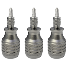 3X 7 In 1 Mini Screwdriver Titanium Screwdriver 1/4 Inch Magnetic Torx Screw Driver Bit Kit Home Repair Tools