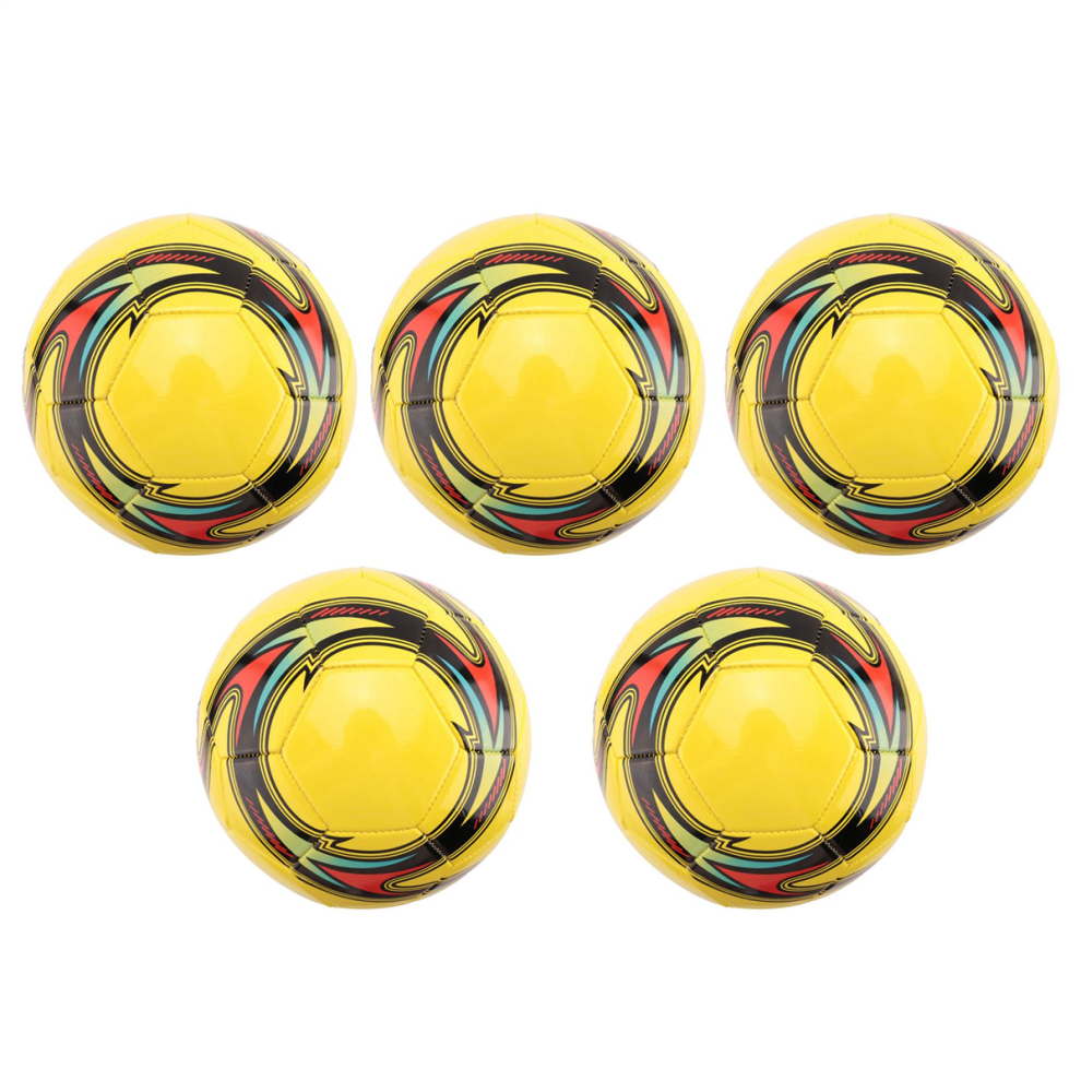 Photos - Football 5X train Leather Soccer Ball Size 5 train Match  Non-Slip  Game Indoor and Outdoor