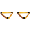 2X Wooden Billiard Ball Rack Solid Triangle Rack Pool Ball Racks Triangle Billiard Ball Racks Billiards Triangle Rack 1
