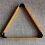 2X Wooden Billiard Ball Rack Solid Triangle Rack Pool Ball Racks Triangle Billiard Ball Racks Billiards Triangle Rack 4