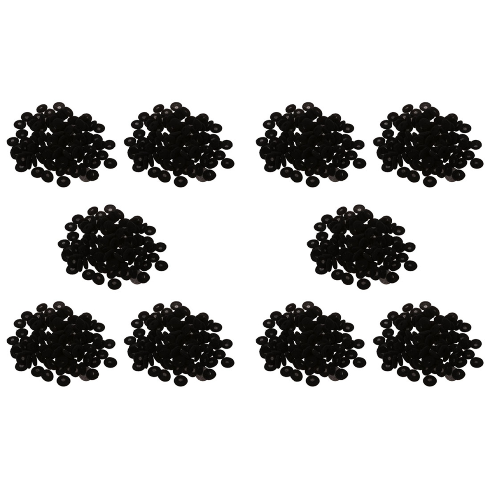 1000 Pcs Sponge Earbud Headphone Cap Ear Pads Cover Replacement Black 4852494557975