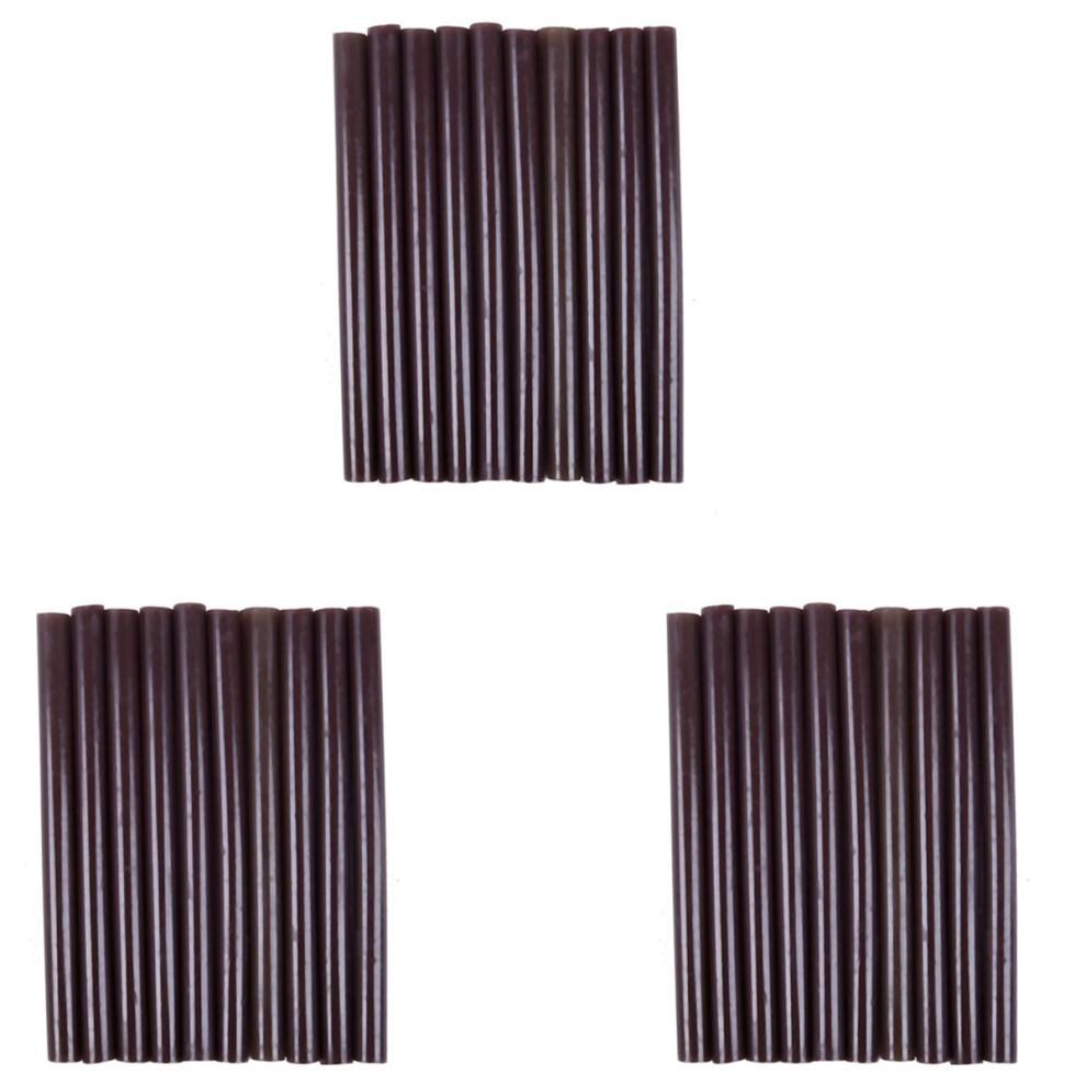 30Pcs 100Mm X 7Mm Adhesive Hot Melt Glue Sticks For Hot Melt Glue Brown 4852494554523