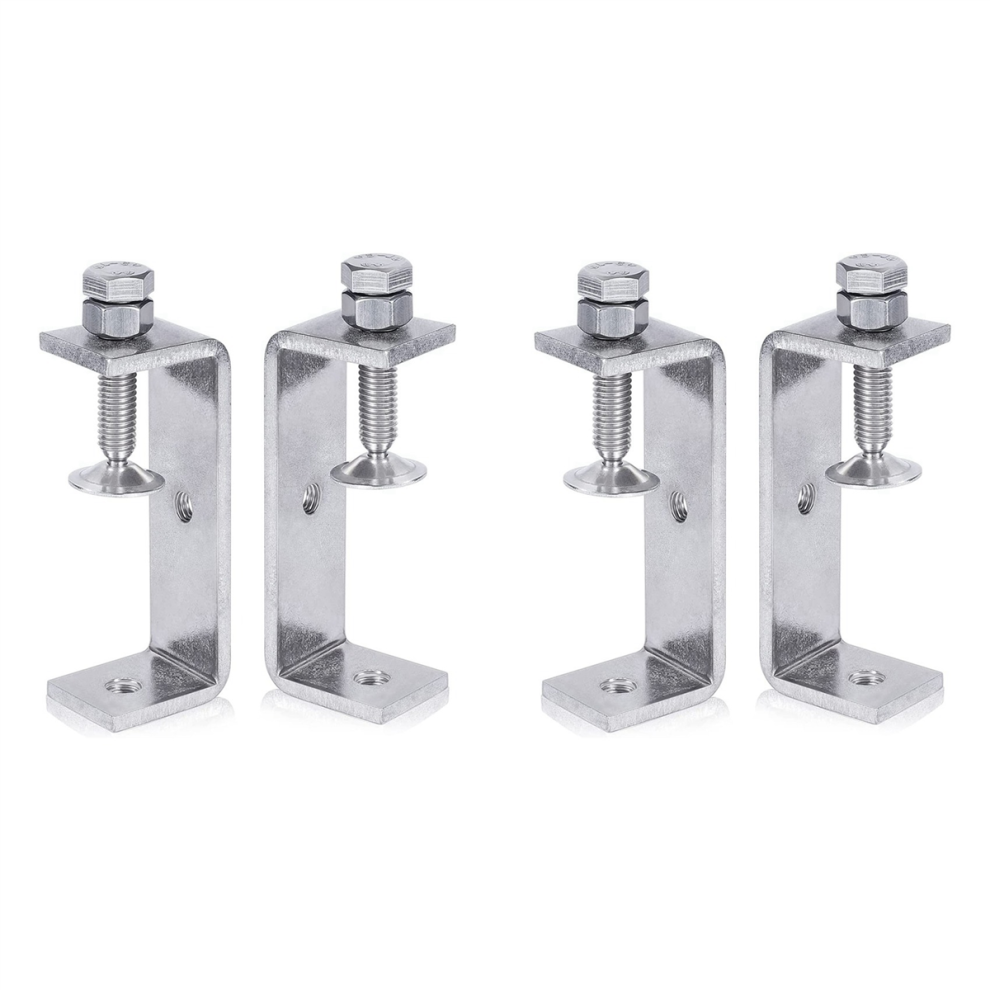 Metal Clamp Heavy Duty Clamp C Clamp Woodworking Clamp With Wide Jaw Openings (85Mm), 4Pcs 4852494554400