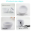 2X Air Humidifier Ultrasonic USB Aroma Diffuser LED Night Light Electric Essential Oil Diffuser Aromatherapy Black 7