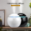 2X Air Humidifier Ultrasonic USB Aroma Diffuser LED Night Light Electric Essential Oil Diffuser Aromatherapy Black 6