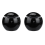 2X Air Humidifier Ultrasonic USB Aroma Diffuser LED Night Light Electric Essential Oil Diffuser Aromatherapy Black 1