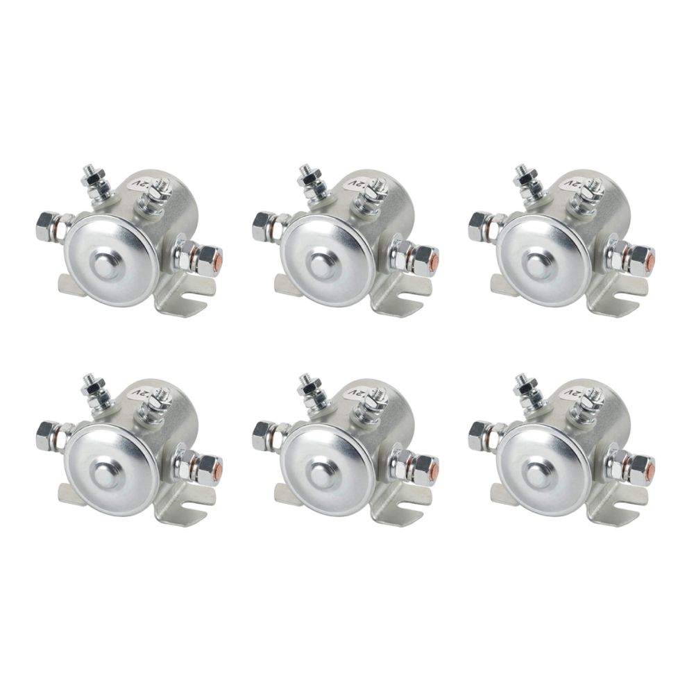 6X Max 300A Continuous Duty Solenoid Relay 12V Dc Solenoid For Golf Carts,Winch ,Marine In Rush 4852494559184