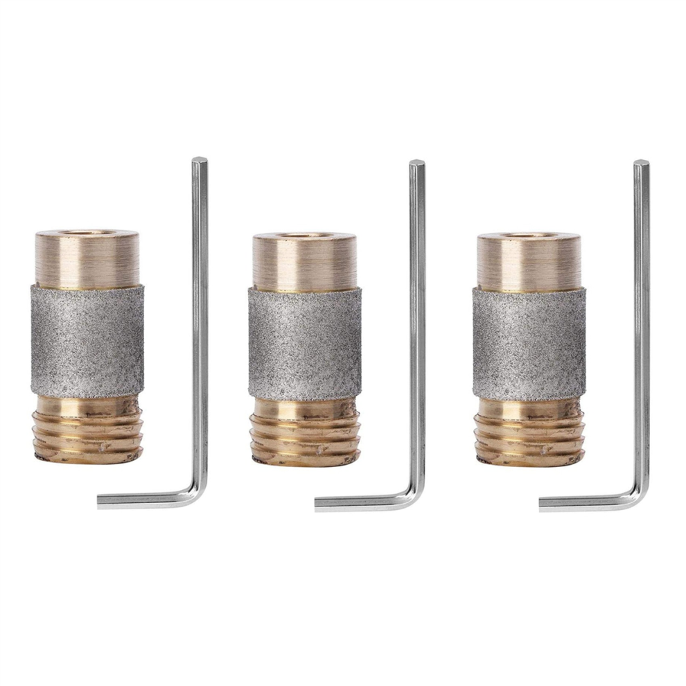 3X Mcbl58 Diamond Grinding Bit Ceramic Glass Abrasive Tool Mini Portable For Diamond Glass Grinder For Stone Edge Grind 4852494559641