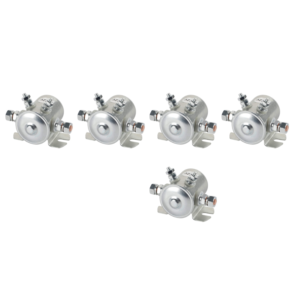 5X Max 300A Continuous Duty Solenoid Relay 12V Dc Solenoid For Golf Carts,Winch ,Marine In Rush 4852494559924