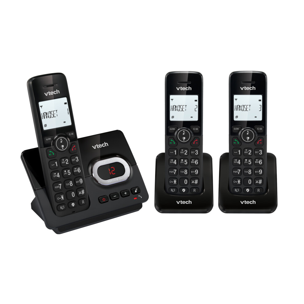 Vtech Phone Cs2052 Trio Digital Cordless Home Telephone Caller Id Dect 4897027125740