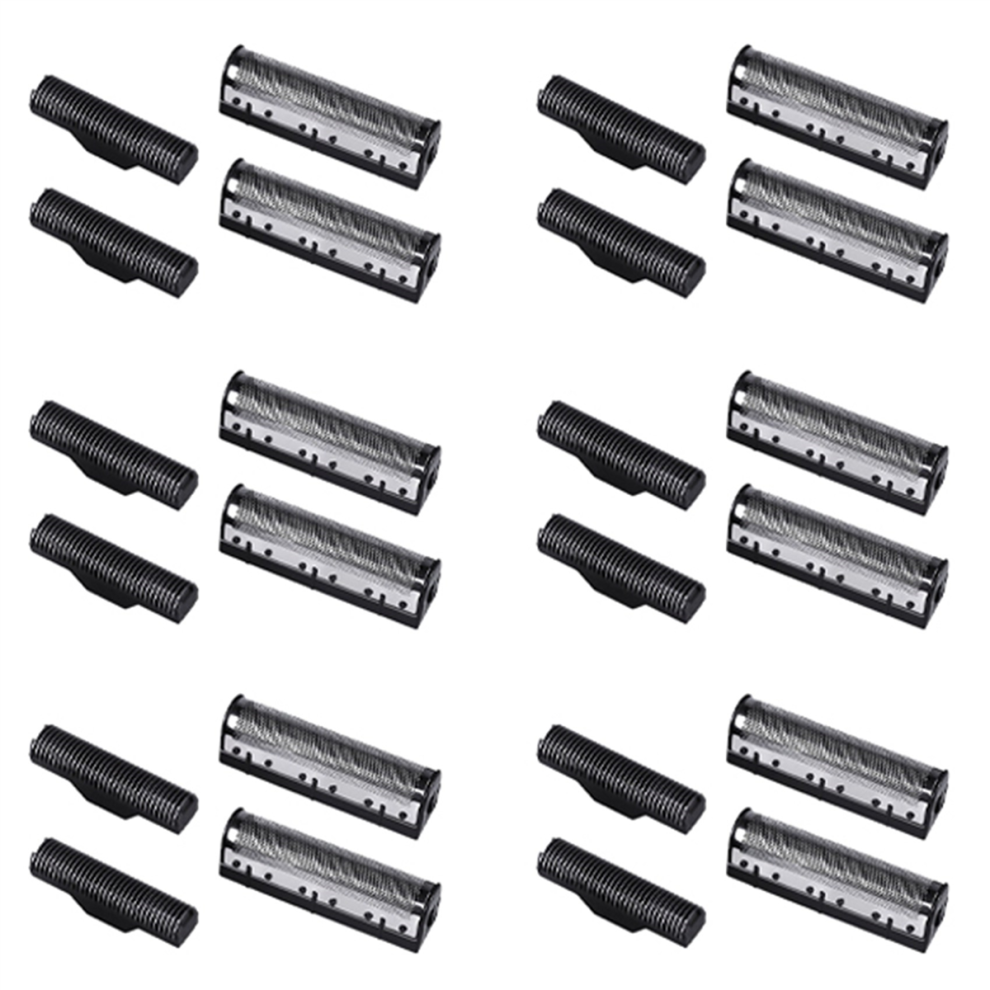 Exogio Silver 6Set Clipper Blade For Km-1102 Clipper Electric Shaver Parts Net