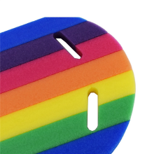 2X Kids Adults Rainbow Swimming Kickboard Foam Float Kick Board Pool Training Aid Float Hand Foam Board Tool