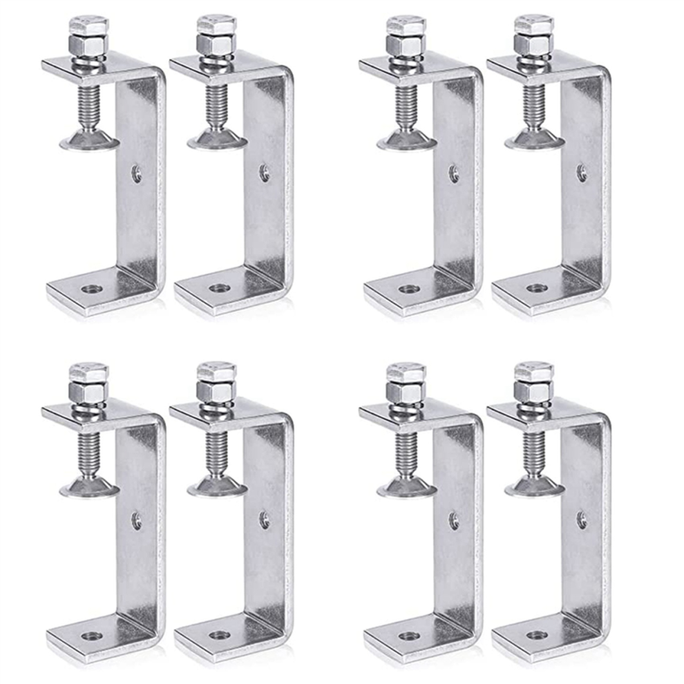 Metal Clamp Heavy Duty Clamp C Clamp Woodworking Clamp With Wide Jaw Openings (120Mm), 8Pcs 4852180930822