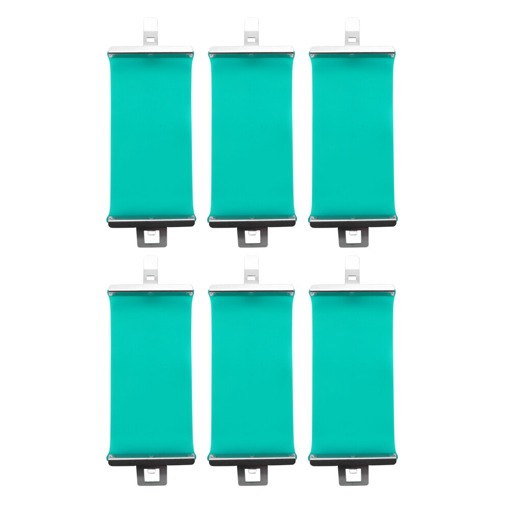 6Pcs 3D Sublimation Printer Silicon Mug Wraps Clamps 11OZ Mug Silicone Mould Fixture Mug for 3D Sublimation Mug Printing