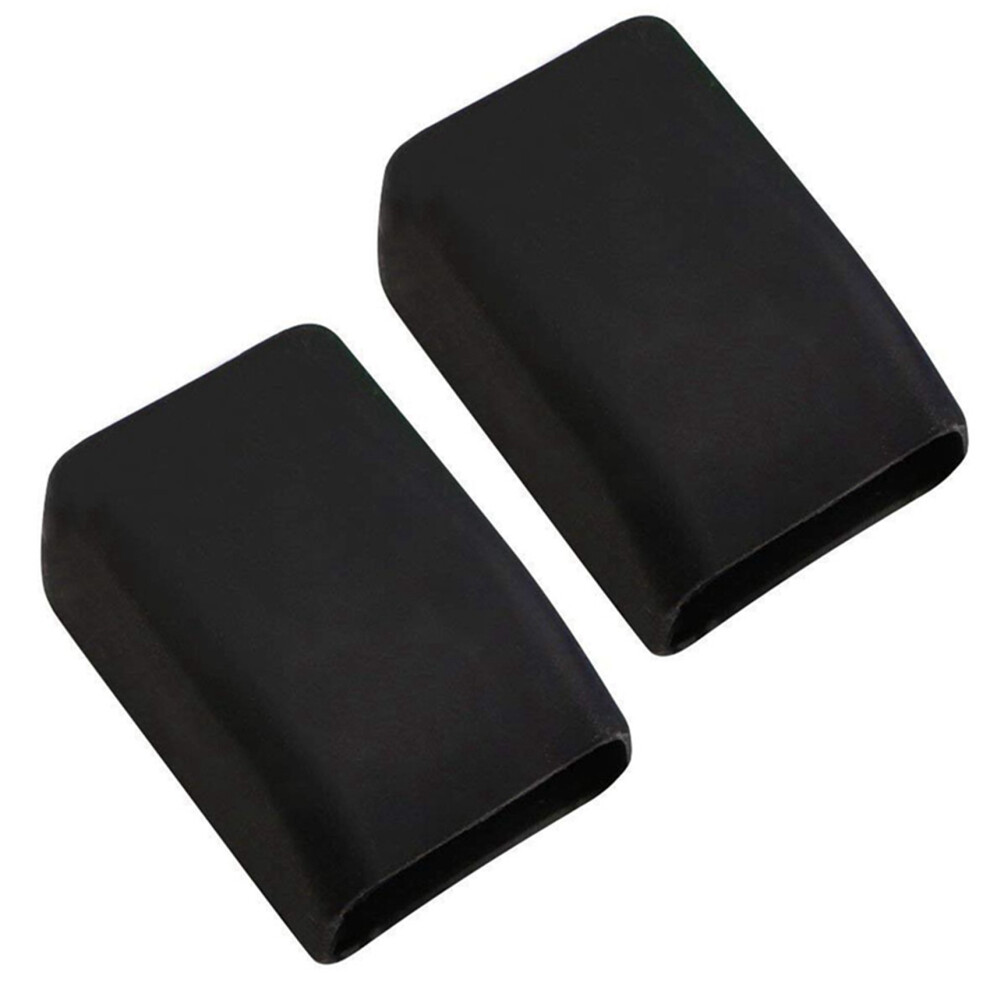 2X Silicone Seat Belt Cover Scratch Prevention Washable Silicone Cover Buckle Cover Black 4852180934585