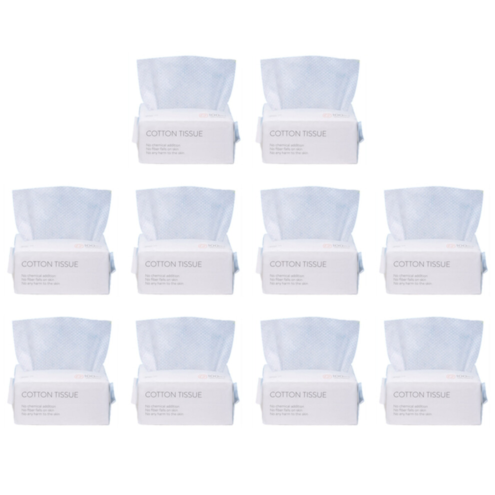 Exogio 1000Pcs Disposable Wash Face Towel, Clean Face Towel, Make Of Cotton, Remove Makeup Towel, Wash Tissue