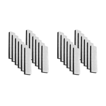 24 Pack Pet Water Fountain Filter, Cat Dog Water Fountain Replacement Filters Compatible with WF020 Water Fountain
