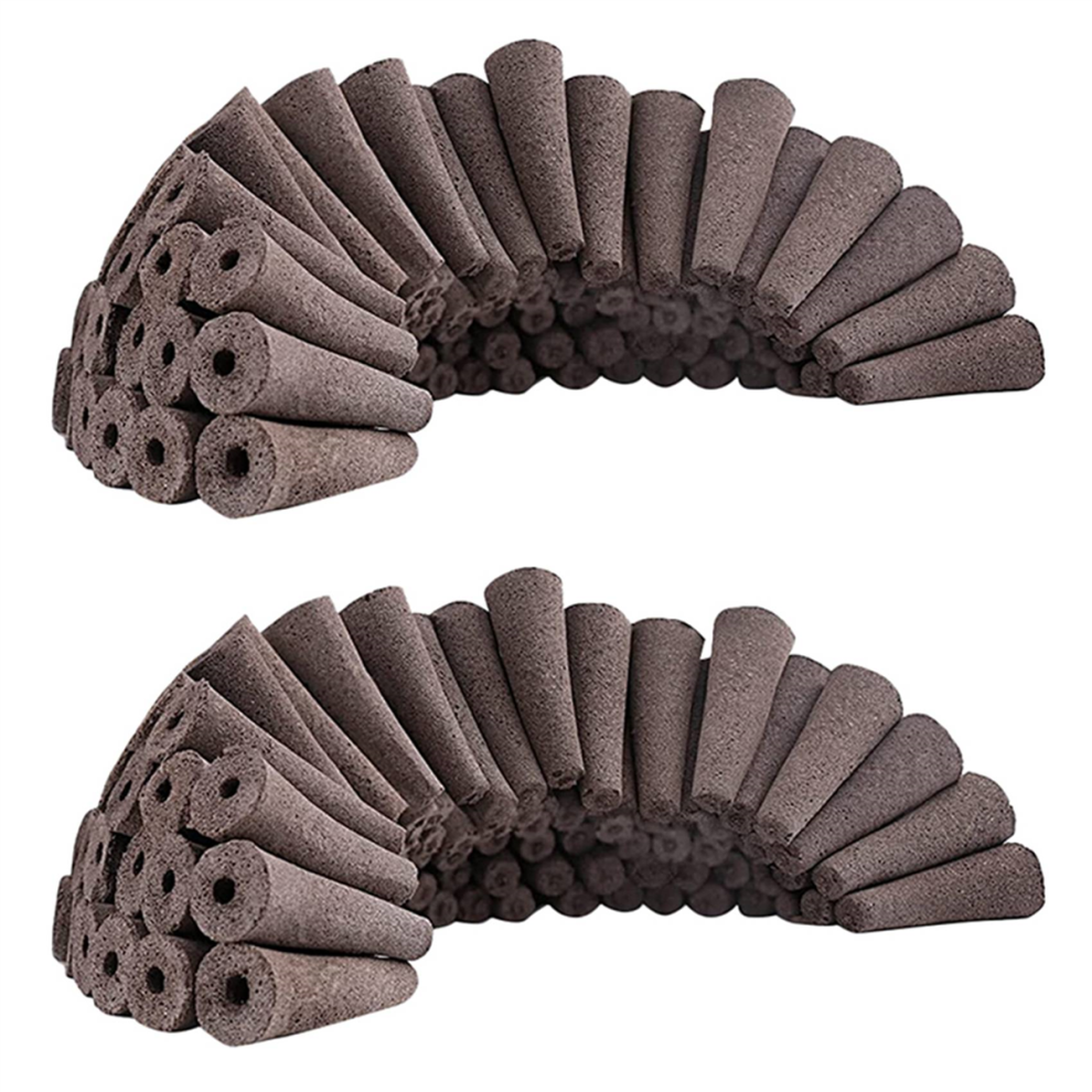 Exogio 100 Pack Grow Sponges, Seed Pods Replacement Root Refill Pods For Hydroponic Indoor Garden Growing System