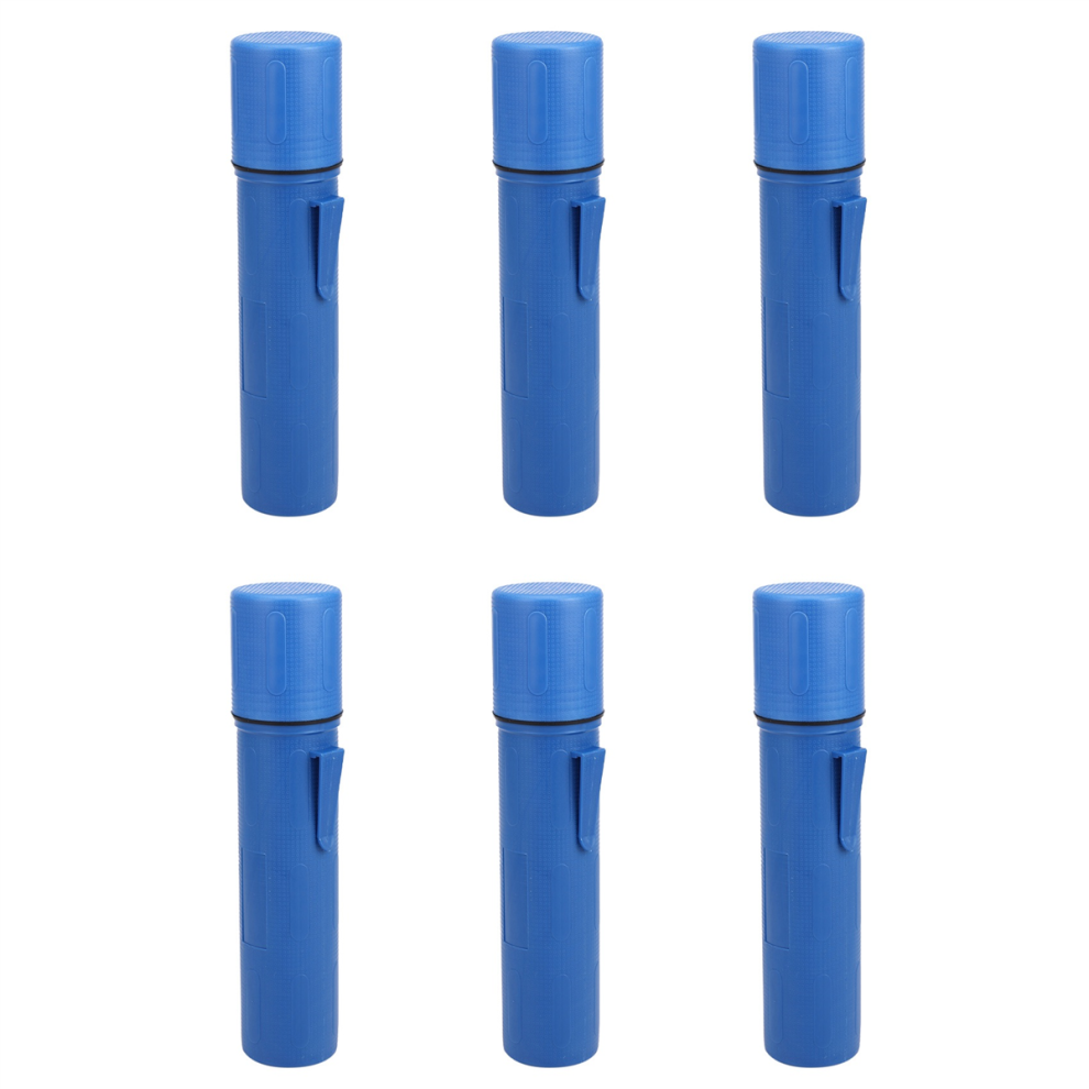6Pc 10Lb Guard Welding Weld Electrode Rod Storage Tube Container Hold Cannister 4852180938149
