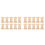 20Pcs Wooden Empty Thread Spools Natural Color 29Mm X23Mm 1