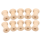 20Pcs Wooden Empty Thread Spools Natural Color 29Mm X23Mm 4