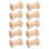 20Pcs Wooden Empty Thread Spools Natural Color 29Mm X23Mm 5
