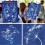 219 Pieces Sun Print Paper Cyanotype Paper Kit, Solar Drawing Paper Sensitivity Nature Printing Paper 7