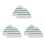 6-Pack Triangle Steam Mop Replacement Pads - Ultra Thick Microfiber, Reusable & Machine Washable 1