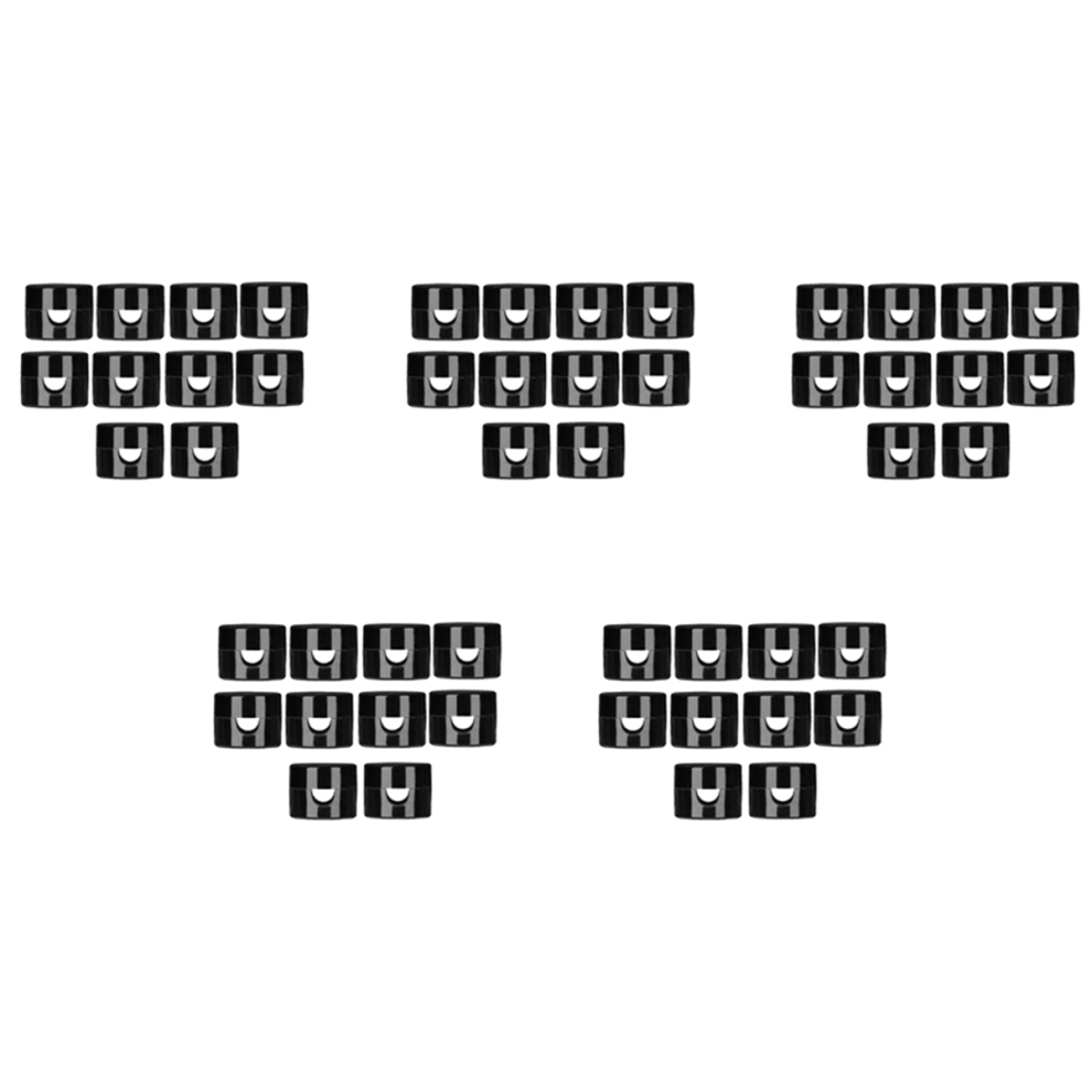 50Pcs Hook For Ceiling Hanging Light,Diy Lamp Hanging Electric Wire Cable Cord Chandelier Fixture Hardware Hook Black 4852180939351