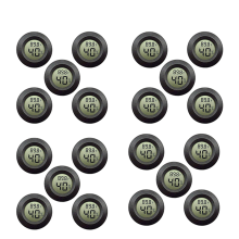 20Pack Hygrometer Thermometer Digital LCD Monitor Humidity Meter Gauge for Humidifiers Dehumidifiers
