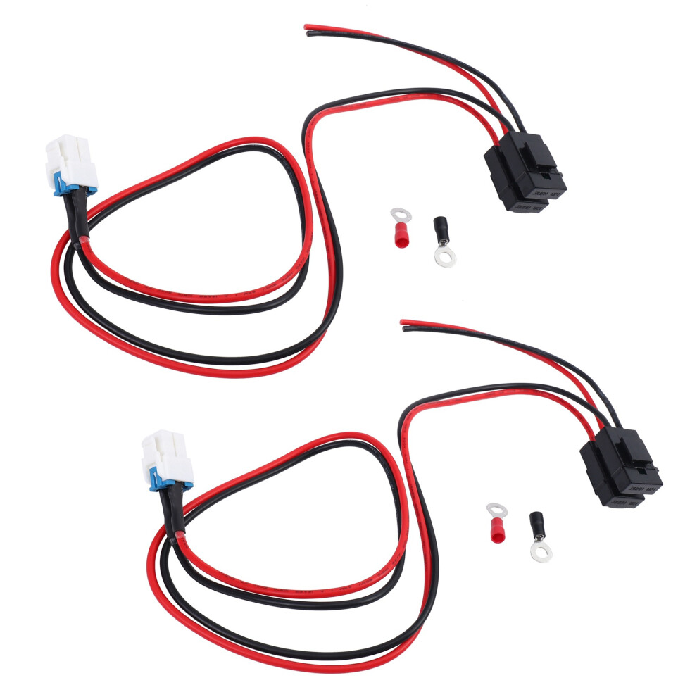 2X Radio Power Cord Cable For Ft-450 Ft-991 -480 Icom Ic-7000 Ic-7600 4852180945215