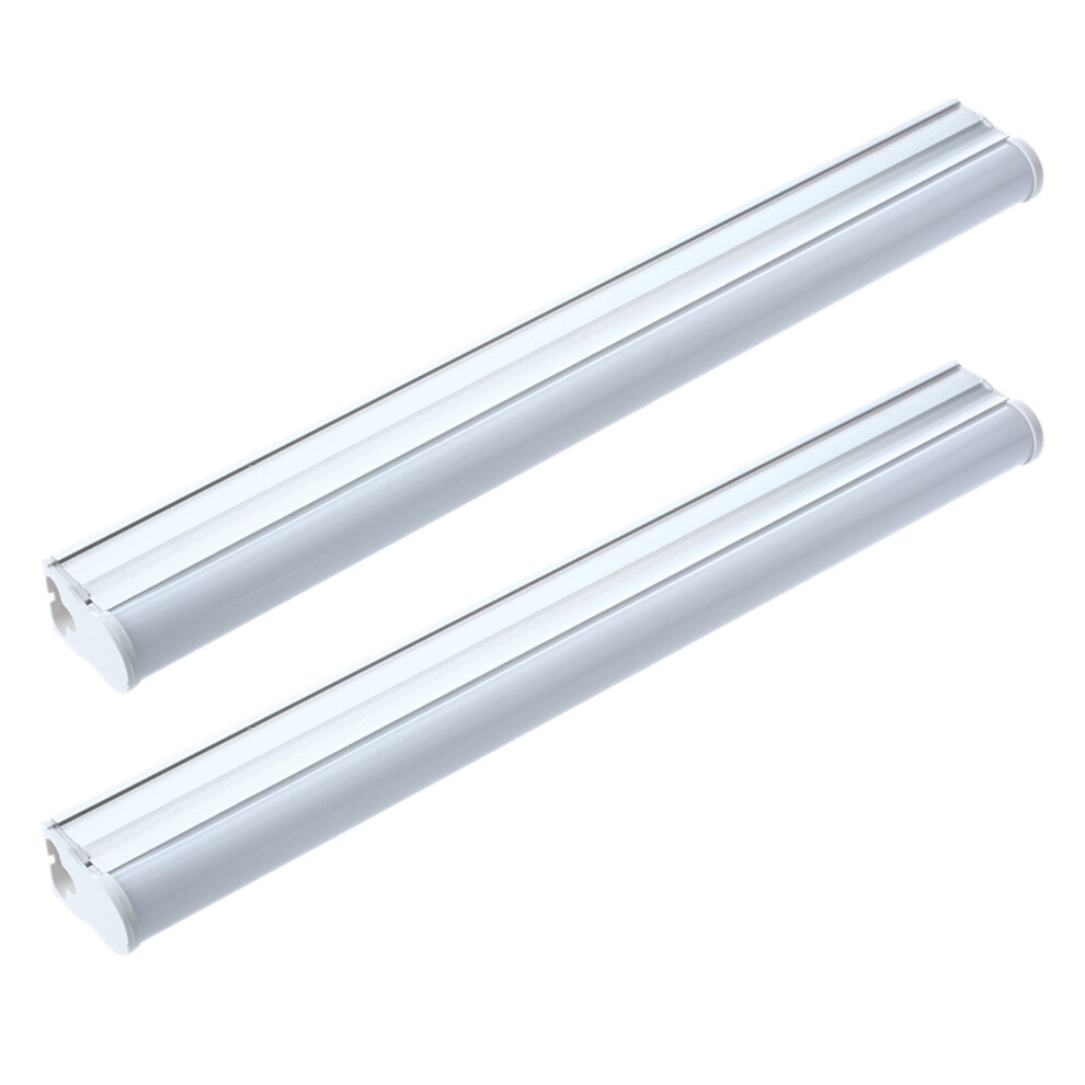 2X T5 4W 30cm SMD 2835 40 White LED Tube Light Lamp Bar AC 90-240V 320LM