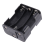 6X Double Side Spring 6 x 1.5 V AA Battery Holder Case Box Black 3